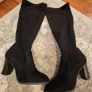 Marc Fisher Dallas black knee high boots size 8.5